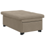 Sofá Cama 3 en 1 Diseño Extraíble Tela Taupe de , Sofás - Ref: Foro24-42008607, Precio: 209,08 €, Descuento: %