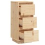 Aparador de madera maciza de pino 32x34x75 cm de vidaXL, Aparadores - Ref: Foro24-813365, Precio: 60,40 €, Descuento: %