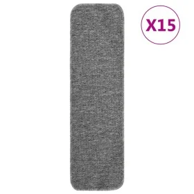 Stufenmatten 15 Stück grau rechteckig 75x20 cm von vidaXL, Treppenmatten - Ref: Foro24-340397, Preis: 44,17 €, Rabatt: %