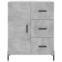Aparador alto madera contrachapada gris hormigón 69,5x34x180 cm | Foro24.es | Tu tienda online para hogar, jardín y más Foro24.es