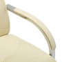 Silla de oficina voladiza de cuero sintético crema | Foro24.es | Tu tienda online para hogar, jardín y más Foro24.es