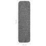 Stair mats 15 pcs gray rectangular 75x20 cm by vidaXL, Stair mats - Ref: Foro24-340397, Price: 44,14 €, Discount: %