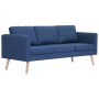 Conjunto de sofás 2 piezas tela azul de , Sofás - Ref: Foro24-276853, Precio: 766,81 €, Descuento: %