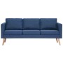 Conjunto de sofás 2 piezas tela azul de , Sofás - Ref: Foro24-276853, Precio: 766,81 €, Descuento: %