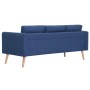 Conjunto de sofás 2 piezas tela azul de , Sofás - Ref: Foro24-276853, Precio: 766,81 €, Descuento: %