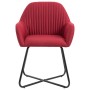 Sillas de comedor 4 unidades de tela color vino tinto | Foro24.es | Tu tienda online para hogar, jardín y más Foro24.es