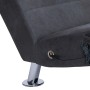 Diván de masaje con almohada de piel de ante artificial gris de , Divanes - Ref: Foro24-281290, Precio: 267,05 €