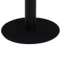 Mesa de bistró MDF marrón oscuro 60 cm