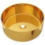 Lavabo 40x15 cm cerámica dorado | Foro24.es | Tu tienda online para hogar, jardín y más Foro24.es