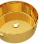 Lavabo 40x15 cm cerámica dorado | Foro24.es | Tu tienda online para hogar, jardín y más Foro24.es