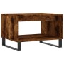 Mesa de centro madera de ingeniería roble ahumado 60x50x40 cm de , Mesas de centro - Ref: Foro24-829265, Precio: 50,60 €