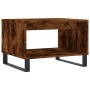 Mesa de centro madera de ingeniería roble ahumado 60x50x40 cm de , Mesas de centro - Ref: Foro24-829265, Precio: 50,60 €