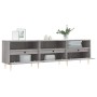 Mueble para TV madera contrachapada gris Sonoma 150x30x44,5 cm de , Muebles TV - Ref: Foro24-831274, Precio: 86,10 €