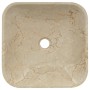 Lavabo crema mármol 40x40x10 cm de , Lavabos - Ref: Foro24-149180, Precio: 161,75 €