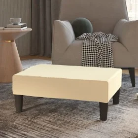 Taburete de cuero sintético color crema 78x56x32 cm by vidaXL, Ottomans - Ref: Foro24-337709, Price: 67,83 €, Discount: %
