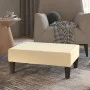 Taburete de cuero sintético color crema 78x56x32 cm by vidaXL, Ottomans - Ref: Foro24-337709, Price: 67,83 €, Discount: %
