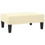 Taburete de cuero sintético color crema 78x56x32 cm by vidaXL, Ottomans - Ref: Foro24-337709, Price: 67,83 €, Discount: %