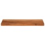 Tablero de mesa rectangular madera maciza acacia 60x40x2,5 cm