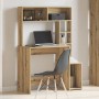 Escritorio estantes madera roble artisian 100x45x140 cm | Foro24.es | Tu tienda online para hogar, jardín y más Foro24.es