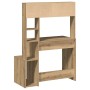 Escritorio estantes madera roble artisian 100x45x140 cm | Foro24.es | Tu tienda online para hogar, jardín y más Foro24.es