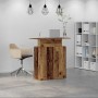 Mostrador de recepción madera antigua 100x40x104 cm | Foro24.es | Tu tienda online para hogar, jardín y más Foro24.es