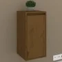 Honey brown solid pine wood wall cabinet 30x30x60 cm by vidaXL, Shelves and shelves - Ref: Foro24-813491, Price: 42,25 €, Dis...