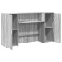 Mostrador de recepción sonoma gris 180x50x103,5 cm | Foro24.es | Tu tienda online para hogar, jardín y más Foro24.es