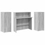 Mostrador de recepción sonoma gris 180x50x103,5 cm | Foro24.es | Tu tienda online para hogar, jardín y más Foro24.es