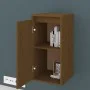 Wandschrank aus massivem Kiefernholz in Honigbraun, 30 x 30 x 60 cm von vidaXL, Regale und Regale - Ref: Foro24-813491, Preis...