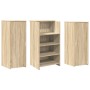 Mostrador de recepción roble sonoma 135x50x103,5 cm de , Escritorios - Ref: Foro24-3324189, Precio: 238,79 €, Descuento: %