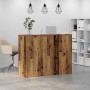 Mostrador de recepción madera vieja 135x50x103,5 cm de , Escritorios - Ref: Foro24-3324194, Precio: 243,09 €, Descuento: %