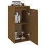 Honey brown solid pine wood wall cabinet 30x30x60 cm by vidaXL, Shelves and shelves - Ref: Foro24-813491, Price: 42,25 €, Dis...