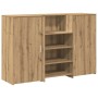 Mostrador de recepción roble artisian 155x50x103,5 cm | Foro24.es | Tu tienda online para hogar, jardín y más Foro24.es