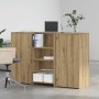 Mostrador de recepción roble artisian 155x50x103,5 cm | Foro24.es | Tu tienda online para hogar, jardín y más Foro24.es