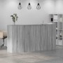 Mostrador de recepción sonoma gris 200x50x103,5 cm | Foro24.es | Tu tienda online para hogar, jardín y más Foro24.es