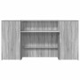 Mostrador de recepción sonoma gris 200x50x103,5 cm | Foro24.es | Tu tienda online para hogar, jardín y más Foro24.es