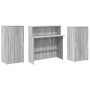 Mostrador de recepción sonoma gris 200x50x103,5 cm | Foro24.es | Tu tienda online para hogar, jardín y más Foro24.es