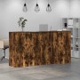 Mostrador de recepción roble ahumado 200x50x103,5 cm de , Escritorios - Ref: Foro24-3324182, Precio: 376,99 €, Descuento: %