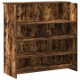 Mostrador de recepción roble ahumado 200x50x103,5 cm de , Escritorios - Ref: Foro24-3324182, Precio: 376,99 €, Descuento: %