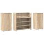 Mostrador de recepción roble sonoma 200x50x103,5 cm | Foro24.es | Tu tienda online para hogar, jardín y más Foro24.es