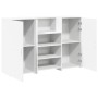 Mostrador de recepción blanco 155x50x103,5 cm madera ingeniería de , Escritorios - Ref: Foro24-3324196, Precio: 281,01 €, Des...