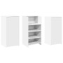 Mostrador de recepción blanco 155x50x103,5 cm madera ingeniería de , Escritorios - Ref: Foro24-3324196, Precio: 281,01 €, Des...