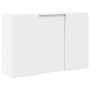 Mostrador de recepción blanco 155x50x103,5 cm madera ingeniería de , Escritorios - Ref: Foro24-3324196, Precio: 281,01 €, Des...