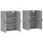 Armario de pared 2 unidades gris hormigón 69,5x34x90 cm | Foro24.es | Tu tienda online para hogar, jardín y más Foro24.es
