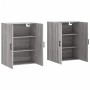 Armarios de pared 2 unidades gris Sonoma 69,5x34x90 cm | Foro24.es | Tu tienda online para hogar, jardín y más Foro24.es