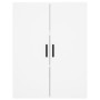 Aparador alto madera contrachapada blanco 69,5x34x180 cm | Foro24.es | Tu tienda online para hogar, jardín y más Foro24.es