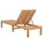 Tumbonas 2 unidades madera maciza de teca | Foro24.es | Tu tienda online para hogar, jardín y más Foro24.es
