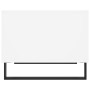 Mesa de centro madera de ingeniería blanca 60x50x40 cm de , Mesas de centro - Ref: Foro24-829260, Precio: 52,62 €