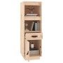 Aparador alto madera maciza de pino 34x40x108,5 cm | Foro24.es | Tu tienda online para hogar, jardín y más Foro24.es