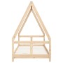 Estructura de cama para niños madera maciza de pino 80x200 cm | Foro24.es | Tu tienda online para hogar, jardín y más Foro24.es